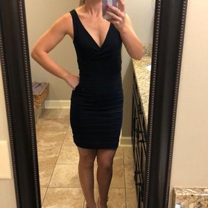 Express women’s size Small navy blue denim stretch